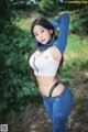 Zzyuri 쮸리, [SAINT Photolife] Loose and Tight Refreshing Blue Set.01